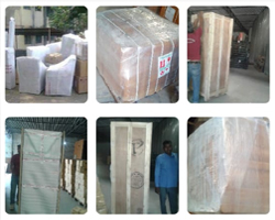 In this image you see can see some office products packing that can by The Express Cargo Packers and Movers in Delhi.